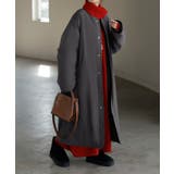 ダークグレー | アウター コート ロング | HUG.U