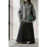 スカート 裏起毛 中綿 | HUG.U | 詳細画像6 