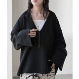 ブラック | スウェット ワイド袖 ダンボール | HUG.U