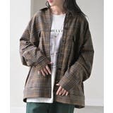 ブラウン | シャケット シャツ ジャケット | HUG.U