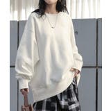 ホワイト | スウェット 裏起毛 綿100 | HUG.U