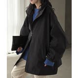 ブラック | ジャケット ロング ドルマン | HUG.U