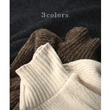 ニット モールニット タートルネック | HUG.U | 詳細画像10 