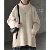 ニット モールニット タートルネック | HUG.U | 詳細画像12 