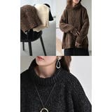 ニット モールニット タートルネック | HUG.U | 詳細画像17 