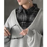 つけ襟 レイヤード シャツ | HUG.U | 詳細画像5 