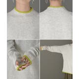 ニット 配色 トップス | HUG.U | 詳細画像25 