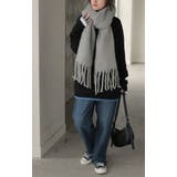 マフラー シャギー フリンジ | HUG.U | 詳細画像19