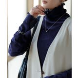 ネイビー | インナー ベロア シアー | HUG.U