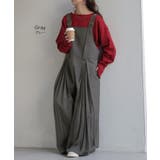 サロペット プリーツ ワイド | HUG.U | 詳細画像12 