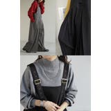 サロペット プリーツ ワイド | HUG.U | 詳細画像21 