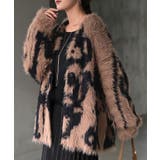 アッシュモカ | ニット カーディガン シャギー | HUG.U