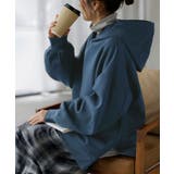 ネイビー | スウェット 特暖 裏シャギー | HUG.U