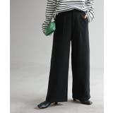 ブラック | パンツ ロング ワイド | HUG.U