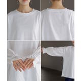 カットソー ロンT レース | HUG.U | 詳細画像23 