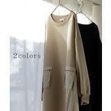 ワンピース プリーツ 異素材 | HUG.U | 詳細画像10 