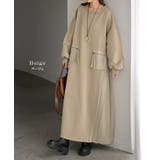 ワンピース プリーツ 異素材 | HUG.U | 詳細画像11 