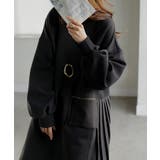 ワンピース プリーツ 異素材 | HUG.U | 詳細画像15 