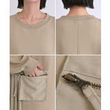 ワンピース プリーツ 異素材 | HUG.U | 詳細画像23 