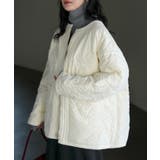 ジャケット キルティング 中綿 | HUG.U | 詳細画像5 