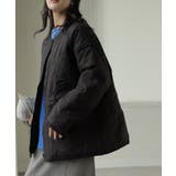 ブラック | ジャケット キルティング 中綿 | HUG.U