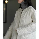 ホワイト | ジャケット キルティング 中綿 | HUG.U