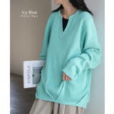 ニット キーネック 綿100 | HUG.U | 詳細画像17