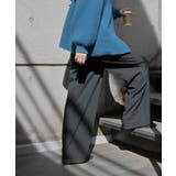 パンツ 裏起毛 ストレッチ | HUG.U | 詳細画像5 