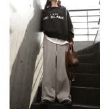 グレイッシュベージュ | パンツ 裏起毛 ストレッチ | HUG.U