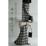 スカート ロング チェック | HUG.U | 詳細画像18 