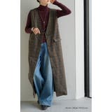 ワンピース ジレ ジャンパースカート | HUG.U | 詳細画像3