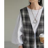 ワンピース ジレ ジャンパースカート | HUG.U | 詳細画像9