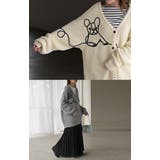 カーディガン 刺繍 犬 | HUG.U | 詳細画像21 