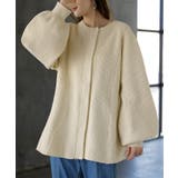 ニット カーディガン スポンジニット | HUG.U | 詳細画像5 