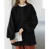 ブラック | ニット カーディガン スポンジニット | HUG.U