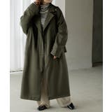 カーキ | アウター トレンチコート 中綿 | HUG.U