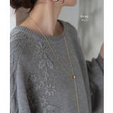 ニット 刺繍 綿100 | HUG.U | 詳細画像14 