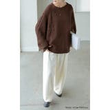 ニット 刺繍 綿100 | HUG.U | 詳細画像8 