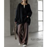 パンツ ストライプ ニット | HUG.U | 詳細画像12 