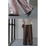 パンツ ストライプ ニット | HUG.U | 詳細画像21 