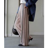 パンツ ストライプ ニット | HUG.U | 詳細画像5 