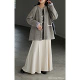 ニット カーディガン 配色 | HUG.U | 詳細画像6 