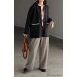 ニット カーディガン 配色 | HUG.U | 詳細画像9 