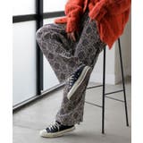 メダリオンベージュ | パンツ ワイド 切れる | HUG.U