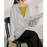 パーカー 薄手 カーディガン | HUG.U | 詳細画像13 