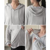 パーカー 薄手 カーディガン | HUG.U | 詳細画像22 