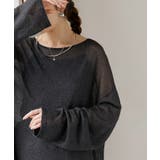 ニット シアーニット ラメ | HUG.U | 詳細画像17 