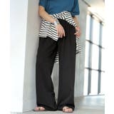 ブラック | パンツ シワになりにくい ボトムス | HUG.U