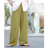 ピスタチオ | パンツ シワになりにくい ボトムス | HUG.U