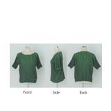 サマーニット リブ 配色 | HUG.U | 詳細画像23 